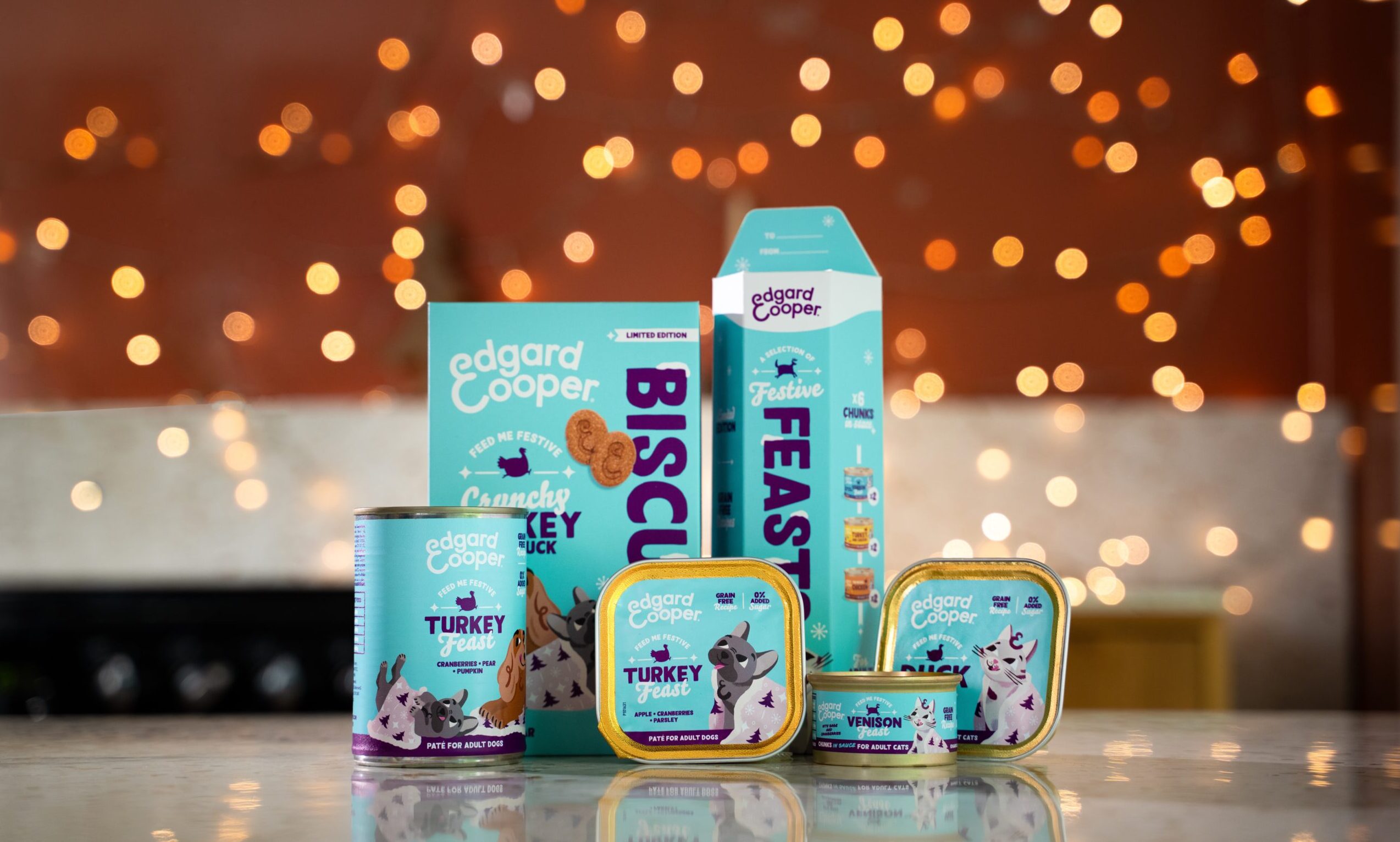 Edgar and Cooper to launch limited edition Christmas packs