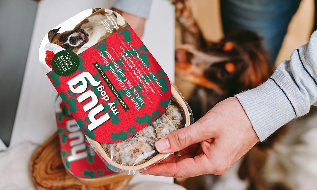 HugMyDog launches Three Bird Christmas Dinner Ready Meal
