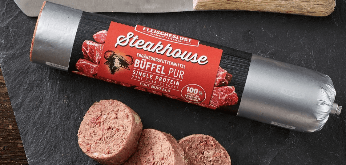 Fleischeslust new steakhouse range – Single protein complementary food sausages