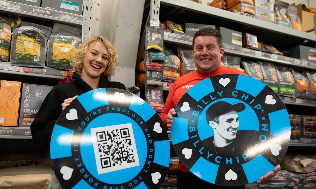 Jollyes partners with BillyChip