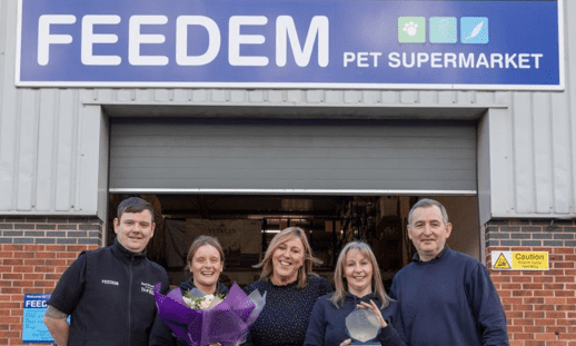 Feedem Pet Food Store scoops Pet Retailer of the Year award