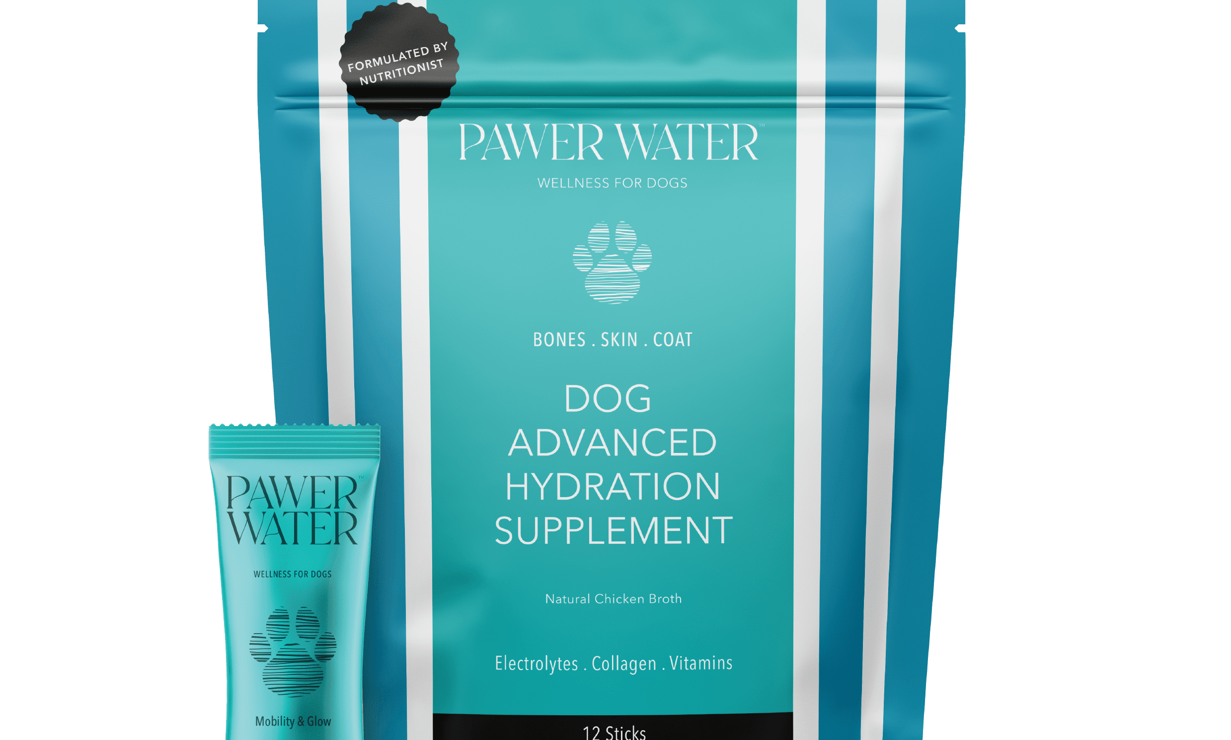 Pawer Water introduces new pouches