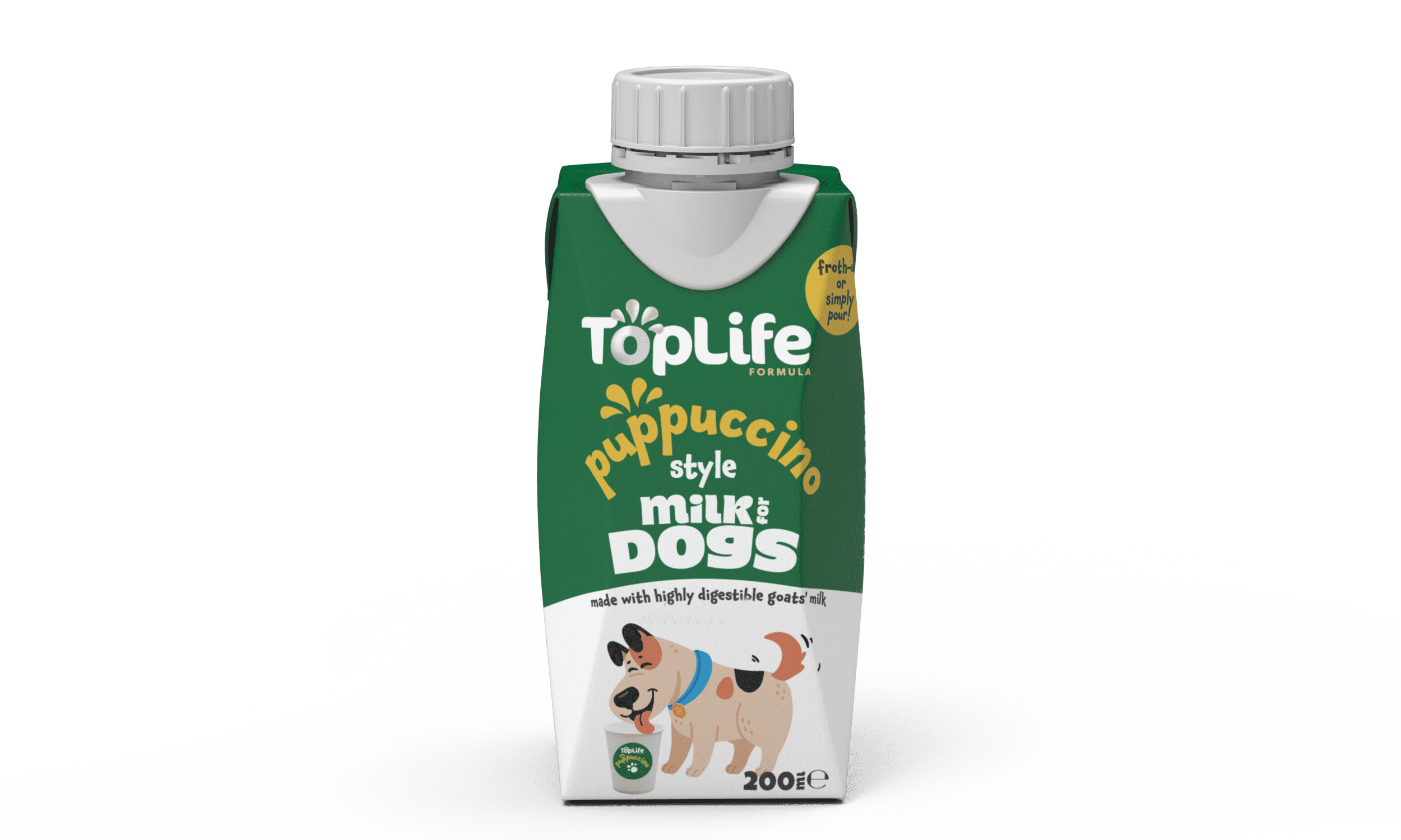 Toplife launches new Puppuccino for dogs