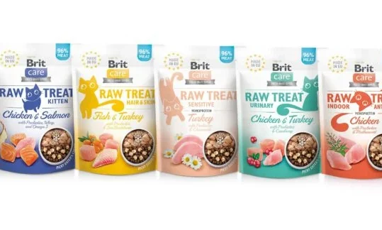 Brit launches new Brit Care Cat Raw Treats