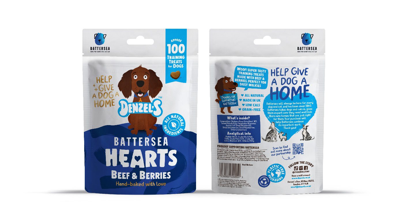 Denzel’s becomes official partner of Battersea Dog’s Home