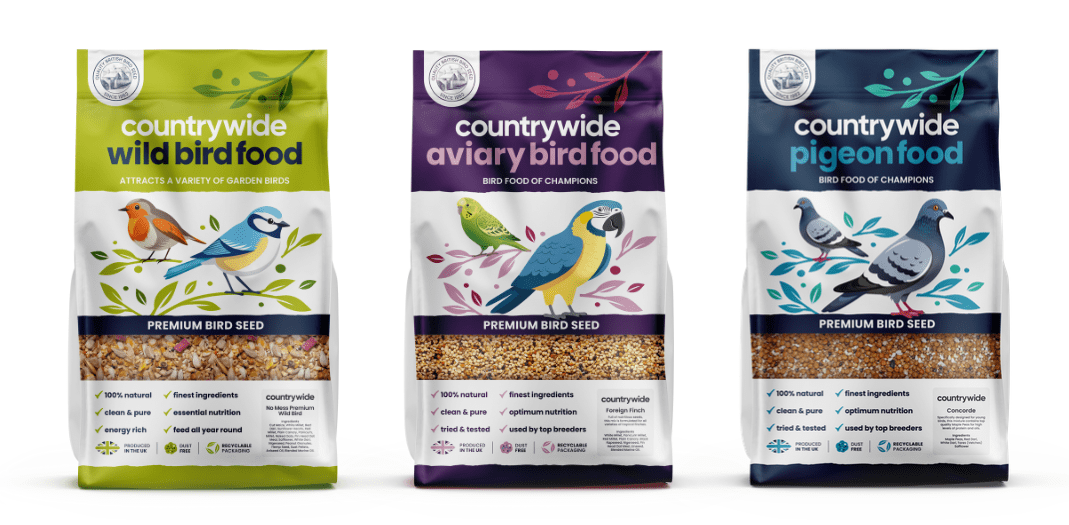 Countrywide launches new bird range packaging designs
