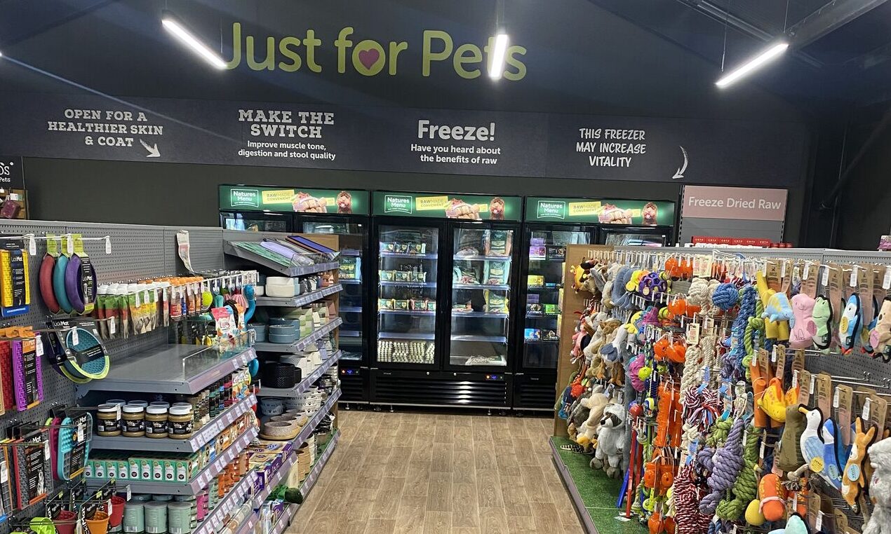 Just for Pets opens new Radcliffe-on-Trent store