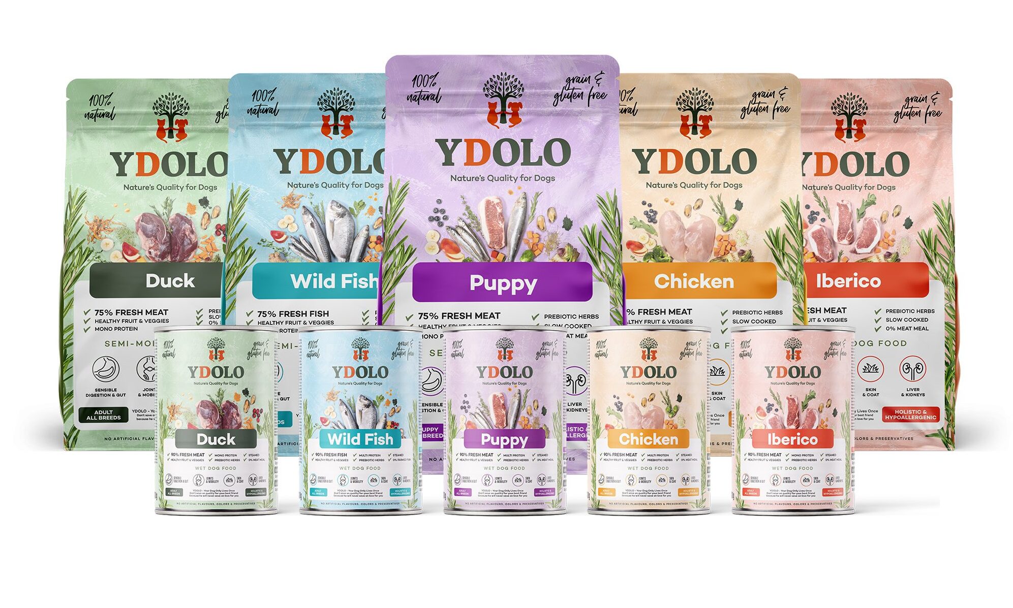 YDOLO UK and Ireland launches new wet dog food range