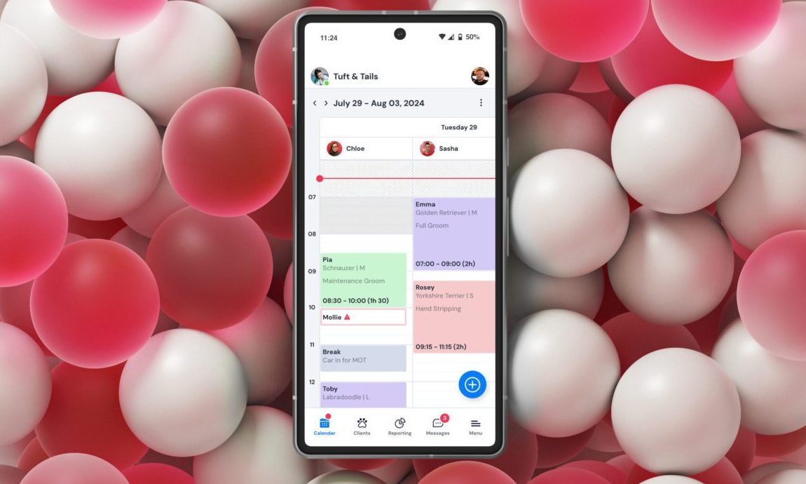 New Tuft Pro app launches to help pet groomers grow their business