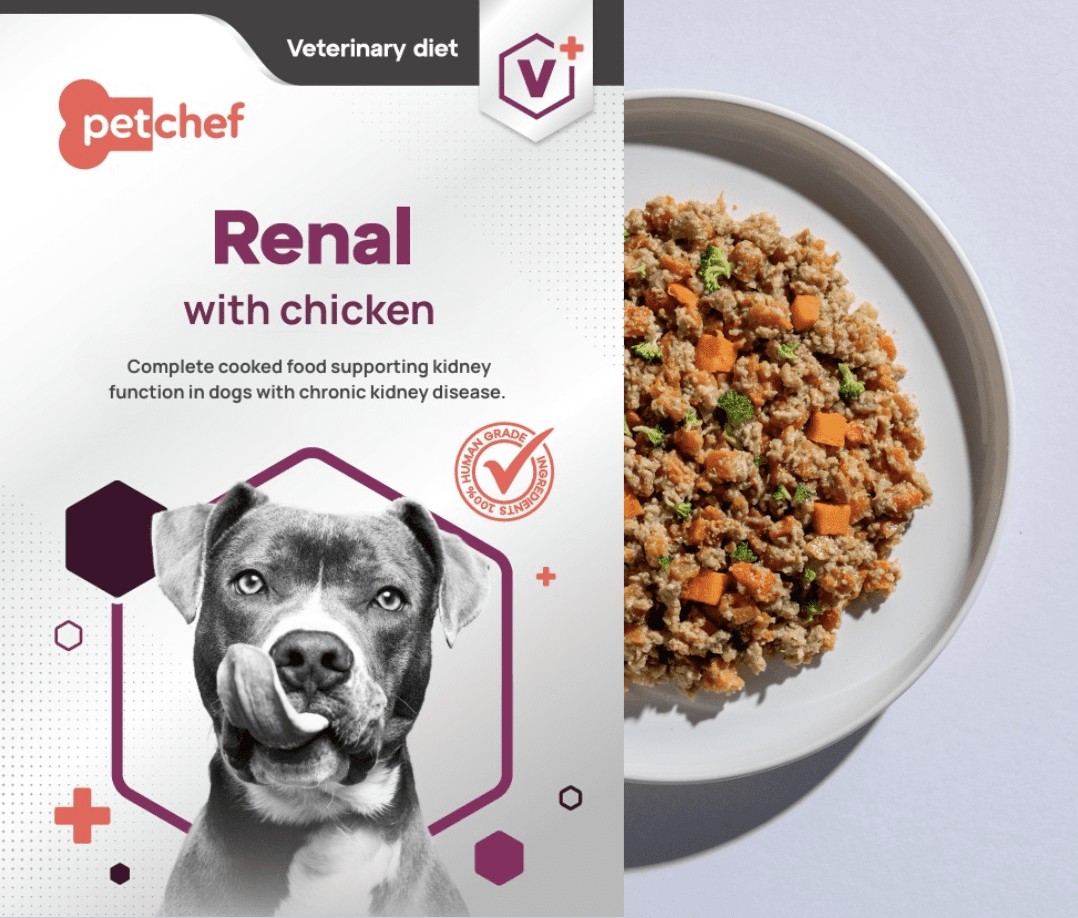 petchef launches Greece’s first freshly cooked renal support recipe for dogs