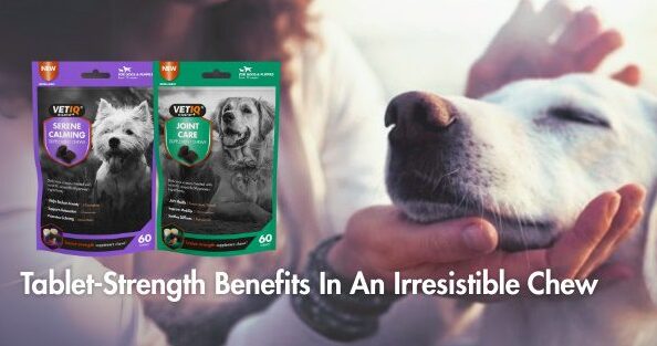 VETIQ launches premium Joint Care and Calming Supplement Chews for dogs