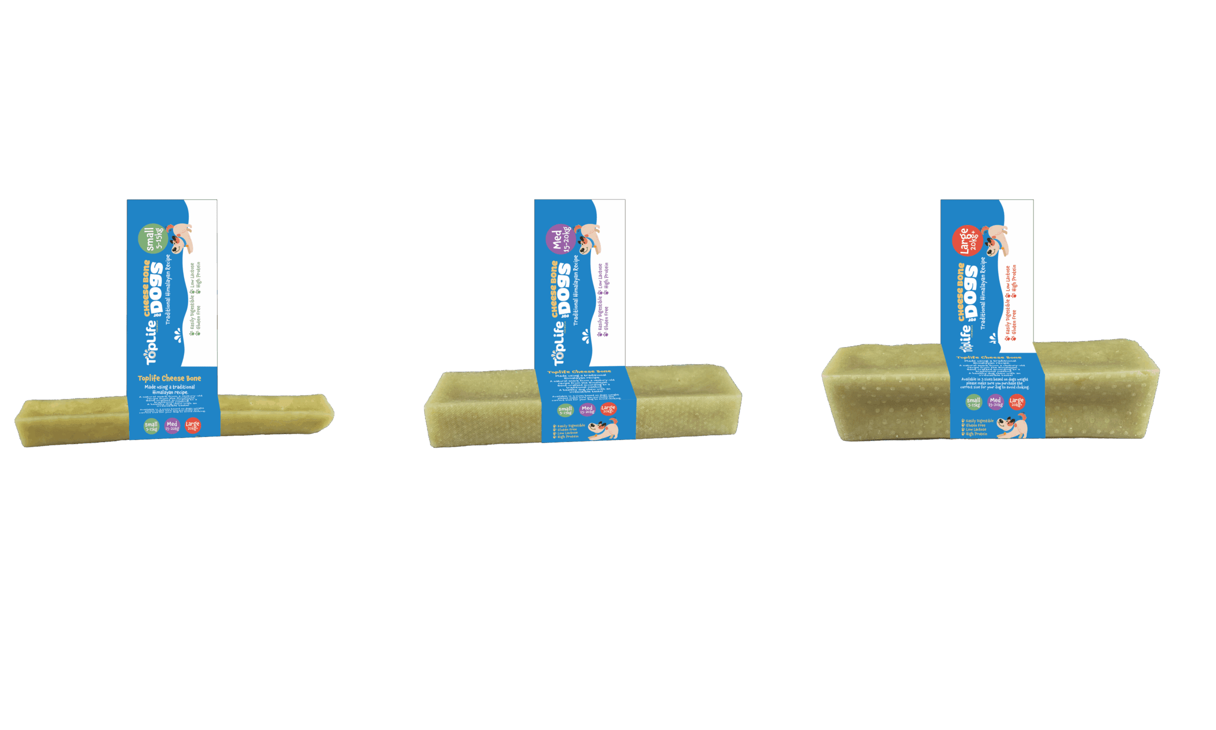 TopLife launches Cheese Bones for dogs