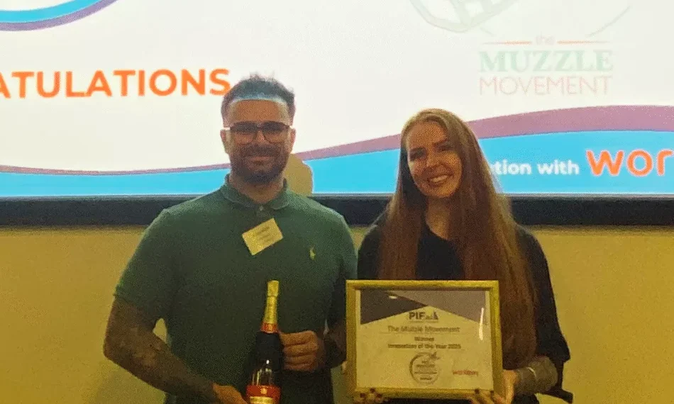 The Muzzle Movement’s Size Mitzy wins innovation award