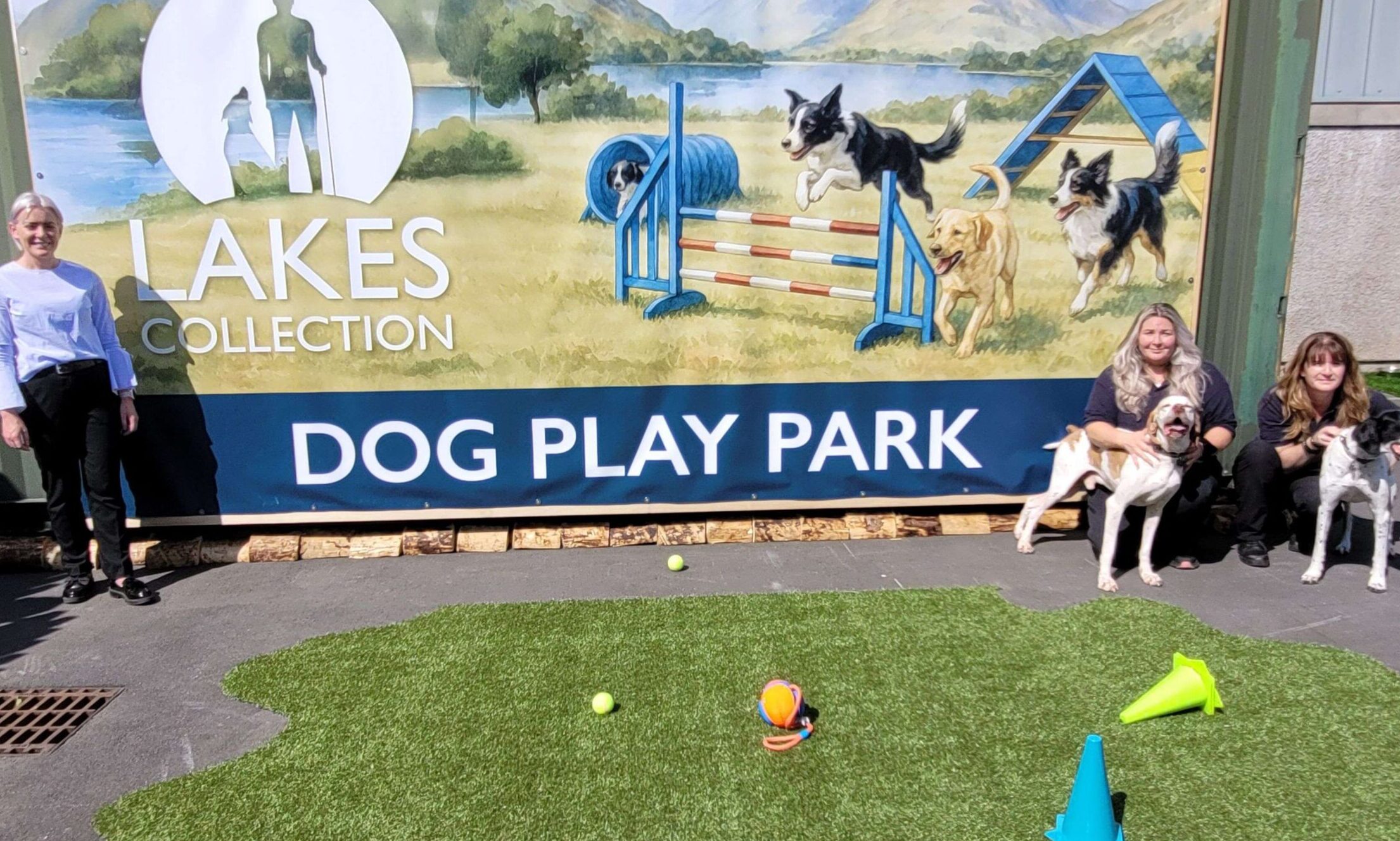 The Lakes Collection Dog Play Park opens in Cumbria