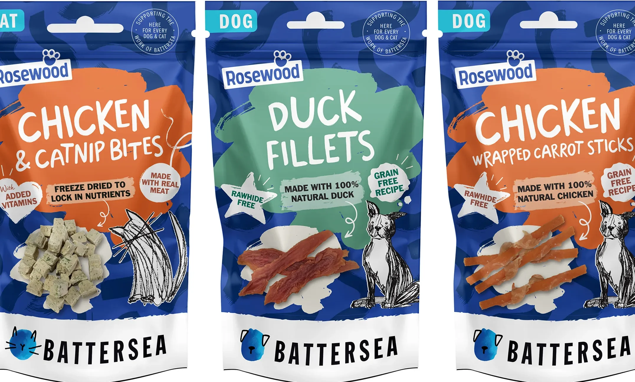 Rosewood and Battersea launch new pet treat range