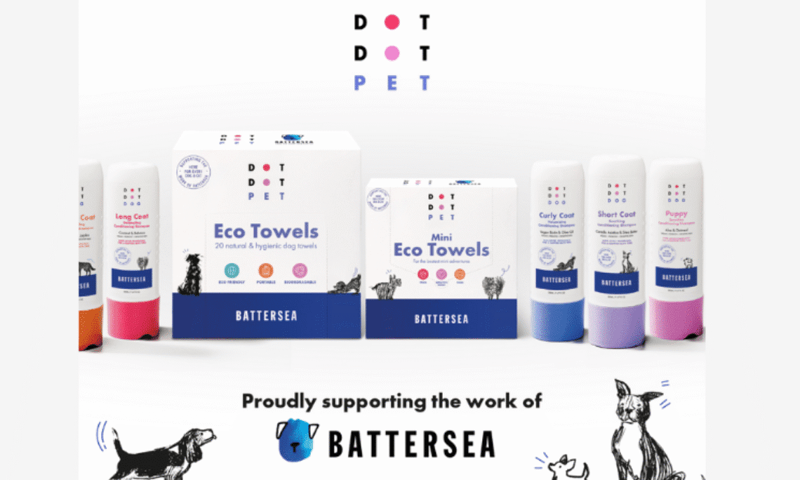 DotDotPet partners with Battersea on licensed grooming range