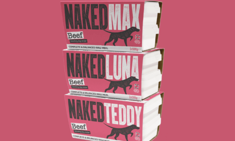 Naked Dog launches personalised raw food sleeves in local pet shops