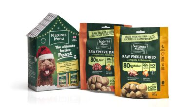 Natures Menu unveils festive Freeze Dried treats for dogs