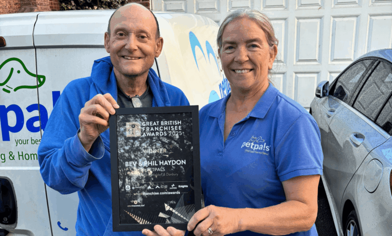 Petpals Maldon owners win Great British Franchisee Award