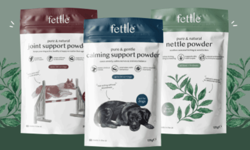 Fettle launches three new natural pet supplements