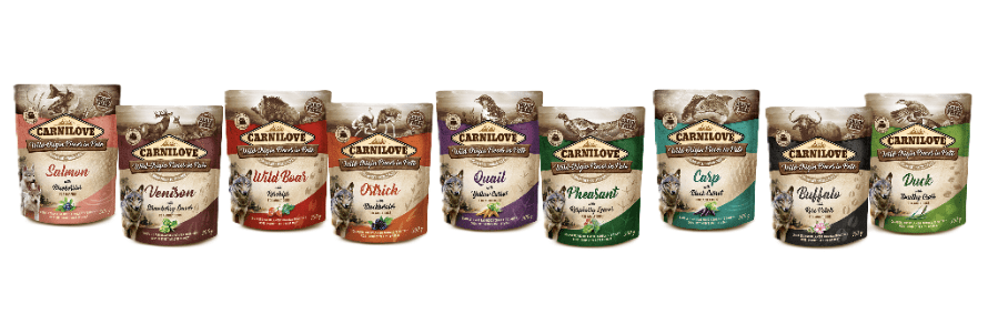 Instinct calls for meat with Carnilove wet food pouches