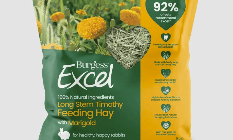 Burgess Pet Care adds two new premium feeding hays to Excel range