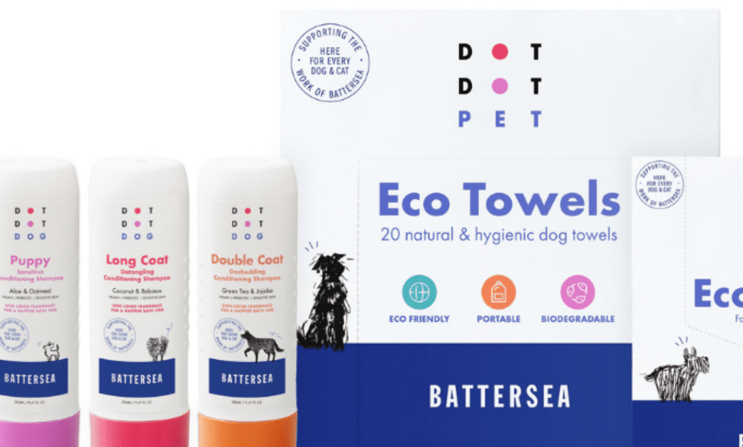 DotDotPet partners with Battersea for new retail grooming range
