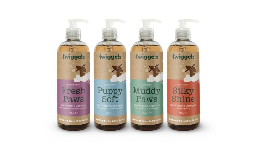 Twiggels launches natural dog shampoo range